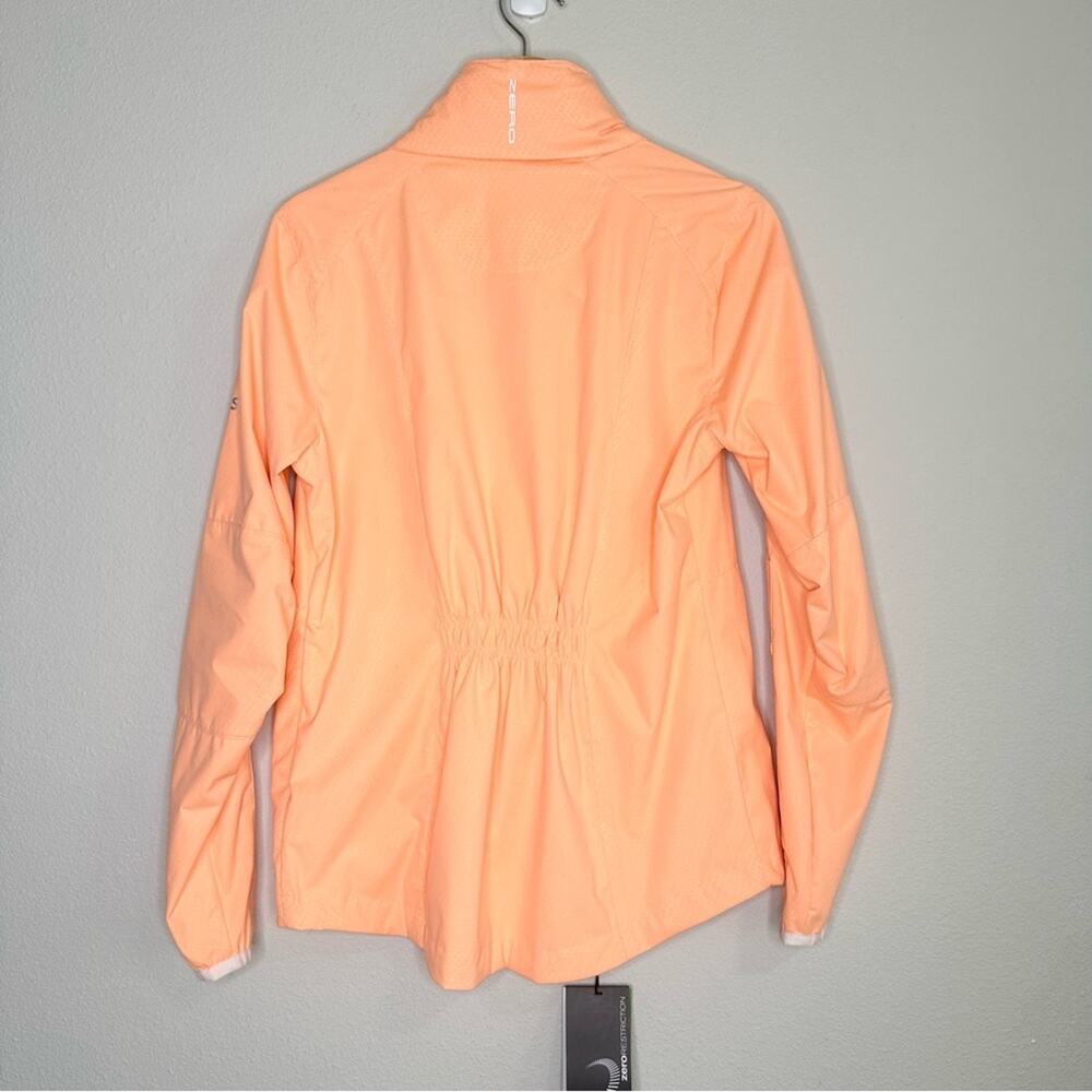 Zero Restriction Orange Wind Jacket Size Small NWT - image 2